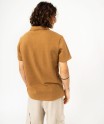 Polo à manches courtes en maille texturée homme